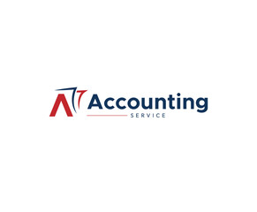 Accounting Book Keeping Service Logo Design Template