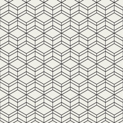 Geometric seamless pattern. Repeated abstract line background. Modern triangle gray texture. Repeating contemporary geometry design for prints. Black and white stylish patern. Vector illustration