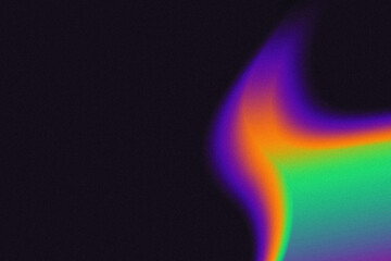 gasoline rainbow, fuel leak abstract concept design, gradient background with grainy texture