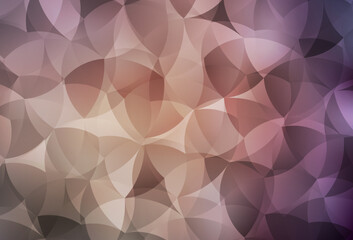 Dark Pink vector texture with abstract forms.