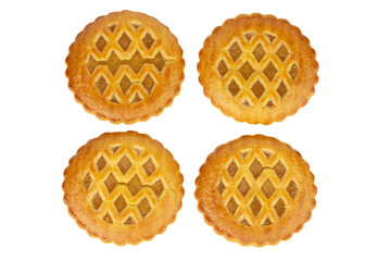 the small sweet apple cakes