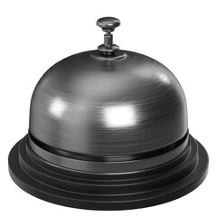 3d rendering illustration of a reception bell