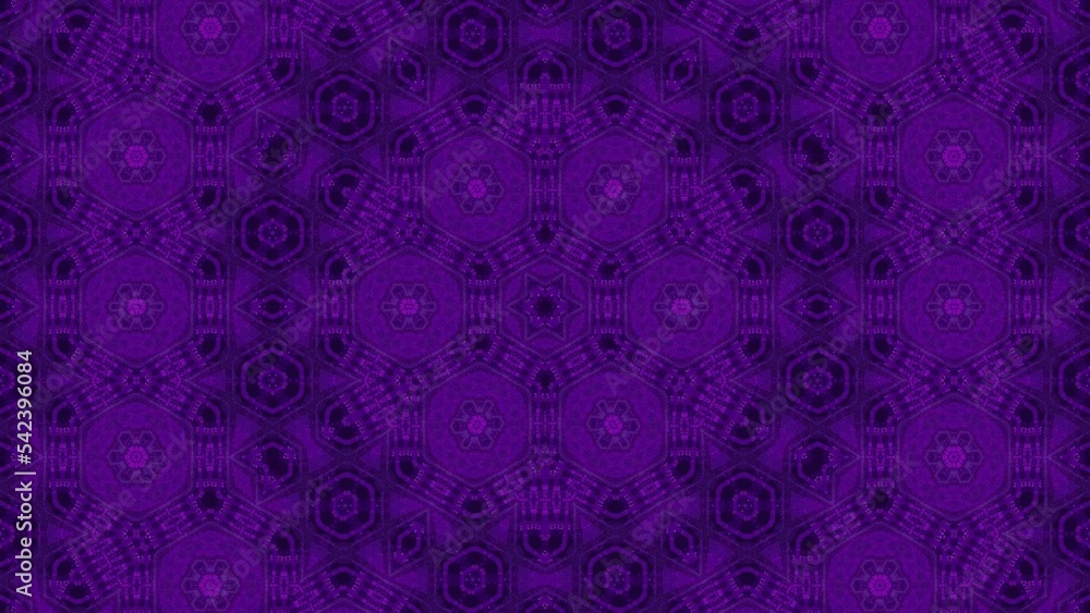 Poster violet backdrop with an abstract pattern.