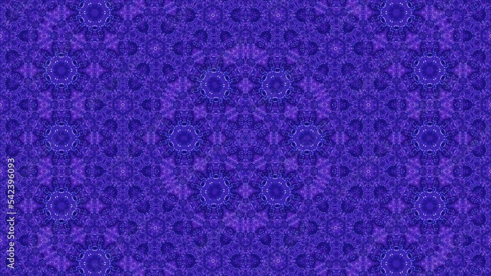 Poster Blue backdrop with an abstract pattern.