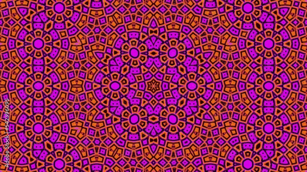 Poster colorful backdrop with an abstract pattern.