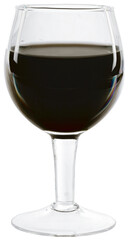 Glass of Red Wine - Isolated