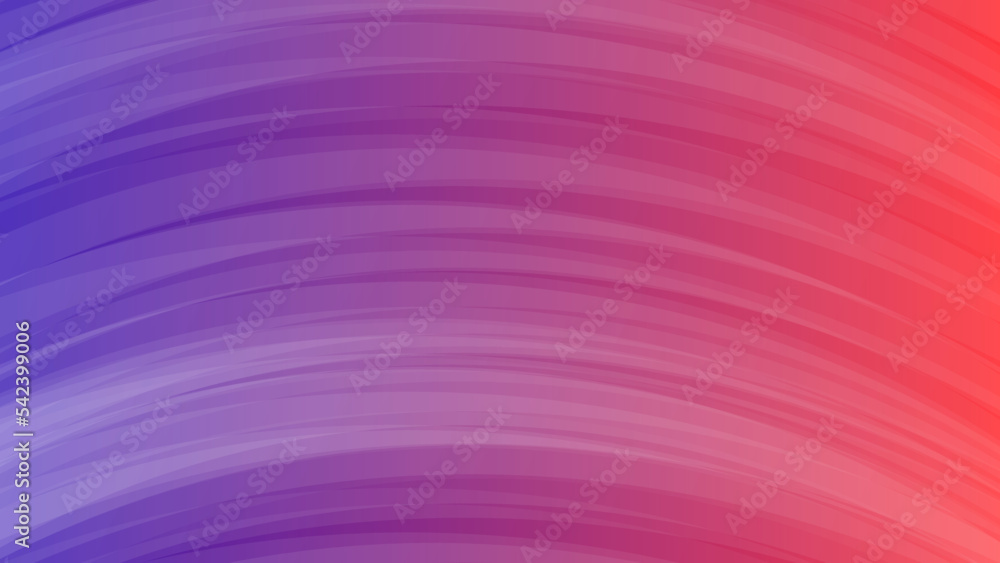Poster modern colorful gradient background with rounded lines