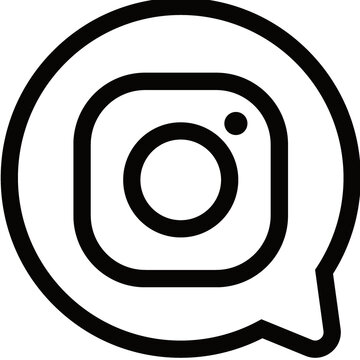 Camera Instagram Linear Icon