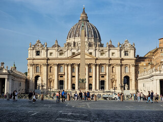 Fototapeta premium scorcio di roma vaticano