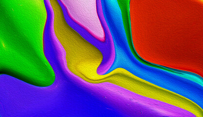 abstract colorful background with bubbles