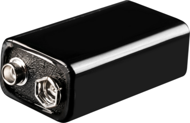 Battery 9 Volt - Isolated
