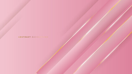 Abstract gold and soft pastel pink luxury background