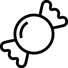 Candy line icon