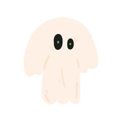 Cute cartoon ghost