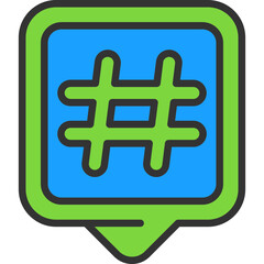 Hashtags Icon