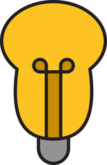 light bulb icon illustration