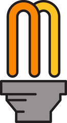 light bulb icon illustration