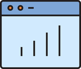 web analytics icon