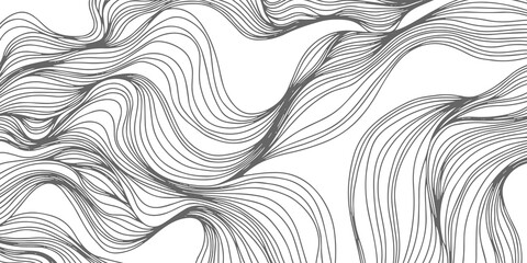 Wavy curved line background. Cover png  layout template art.