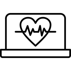 Electrocardiography Icon