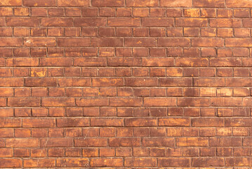red brick wall background or texture