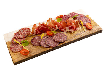 Cured meat platter