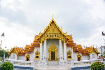 Wat Benchamabophit the marble temple attraction place