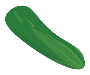 illustration of a cucumber