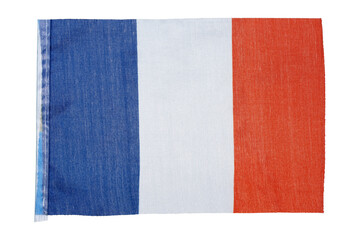 National flag of the country France, isolate