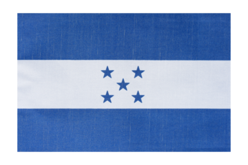 National flag of the country of Honduras, isolate