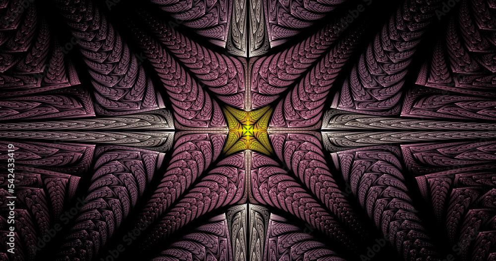 Poster computer generated image for elegant background or high tech design