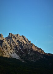 Fototapeta premium a mountain landscape 