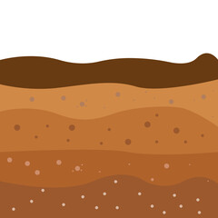 soil layer seamless texture design