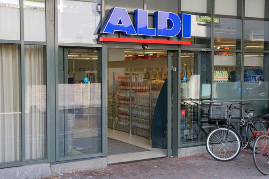 Aldi Supermarket At Amsterdam The Netherlands 2019