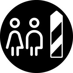 Immigration, refugees  line icon
