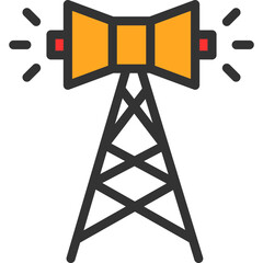 Radio Broadcast Icon