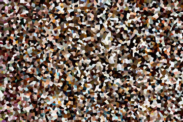 Brown pixel picture abstract background