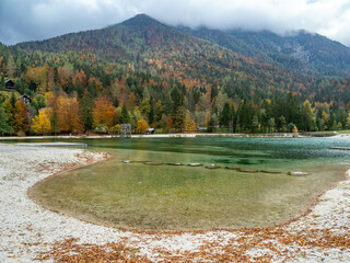 Jasna lake,  Kranjska Gora,  Slovenia