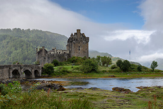 Eilean Donan Castle on Loch Duich, Scottish Highlands