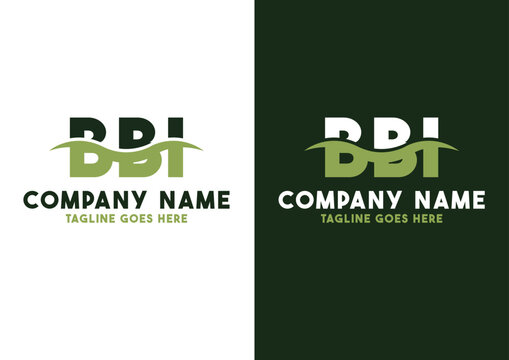 Letter BBI logo design vector template, BBI logo