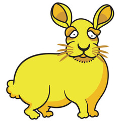 ordinary yellow bunny