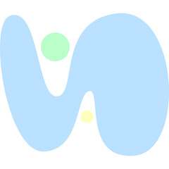 Abstract Blob Shape (8)