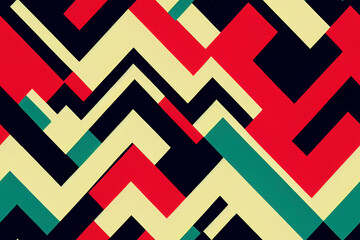 Abstract Art Inspired by San Fran in the 90s