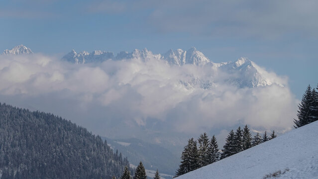 Wolken Himml am Wilden Kaiser in Tirol