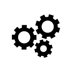 gear,symbol,icon,template,vector,black