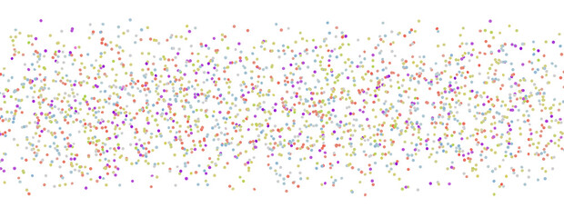 3D animation of exploding confetti