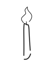 halloween line icons vector version