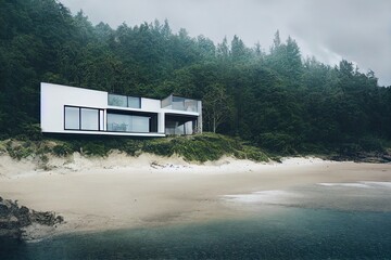 house on the beach