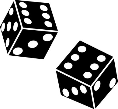 recommend clip art: Craps Dice Cutfile, cricut ,silhouette, SVG, EPS, JPEG, PNG, Vector, Digital File