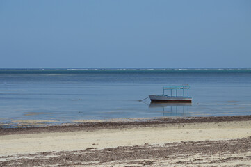 boat on the beach